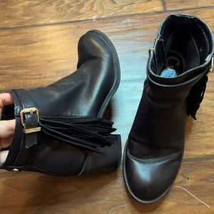 CIRCUS BY SAM EDELMAN FRING BOOTIES